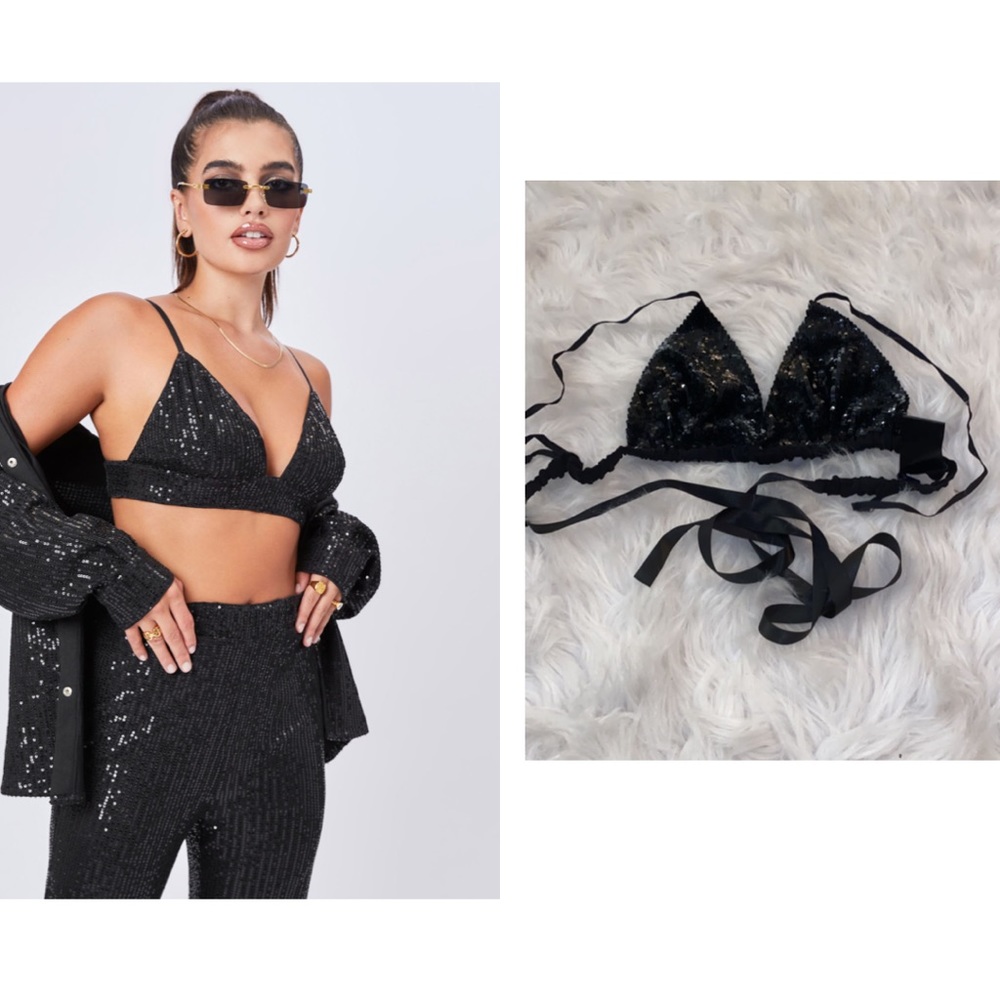 Sharon Wauchop Sequin Bralette